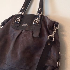 EUC Coach purse, black.